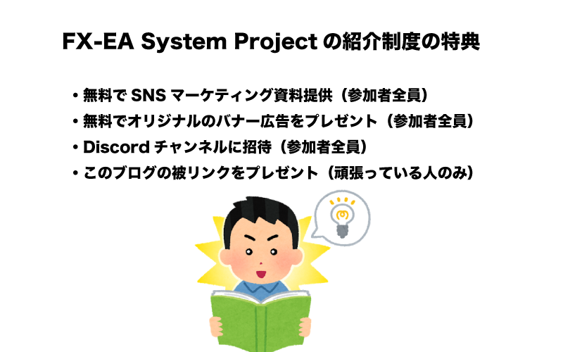 FX-EA System Project　紹介制度