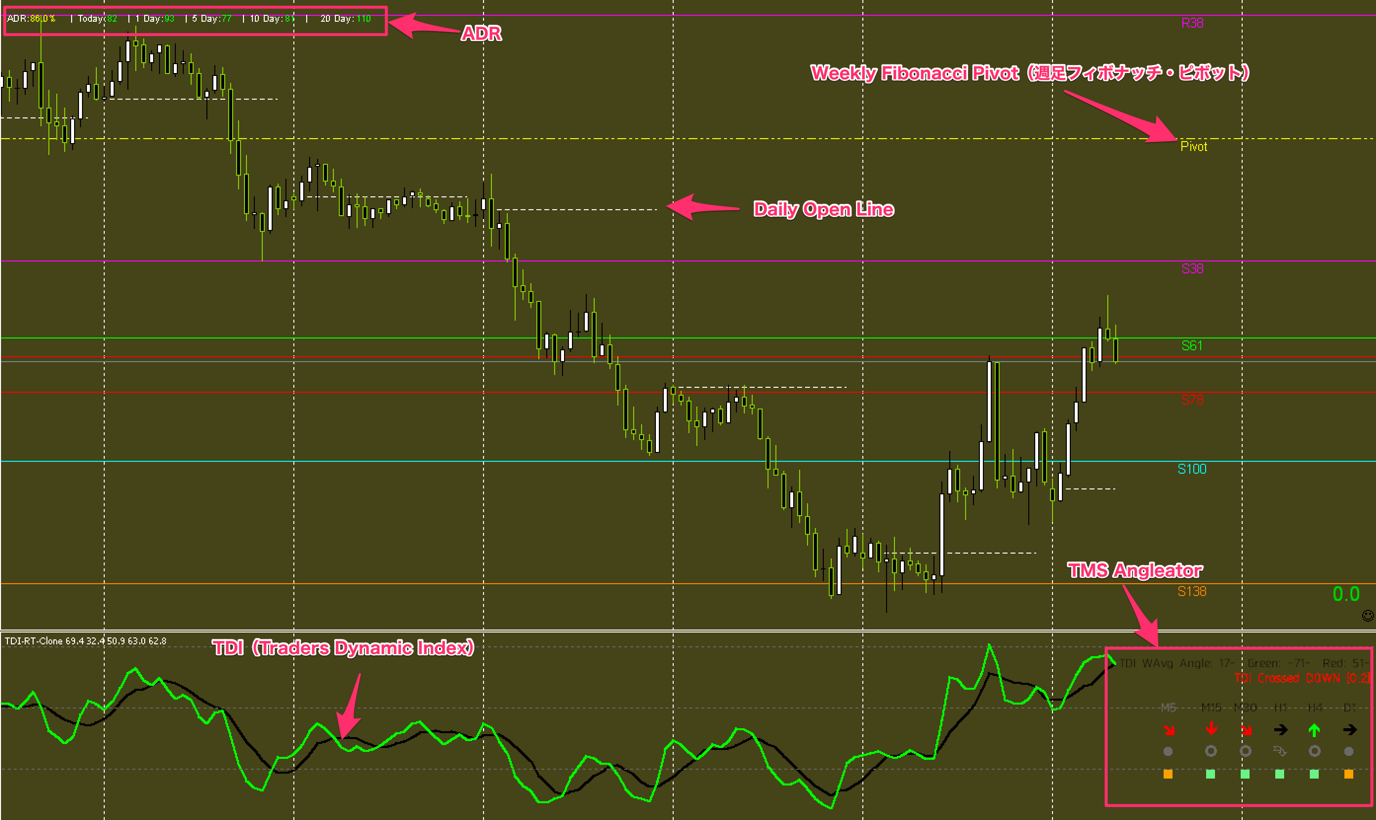 FX手法　Davit Pivot Trading