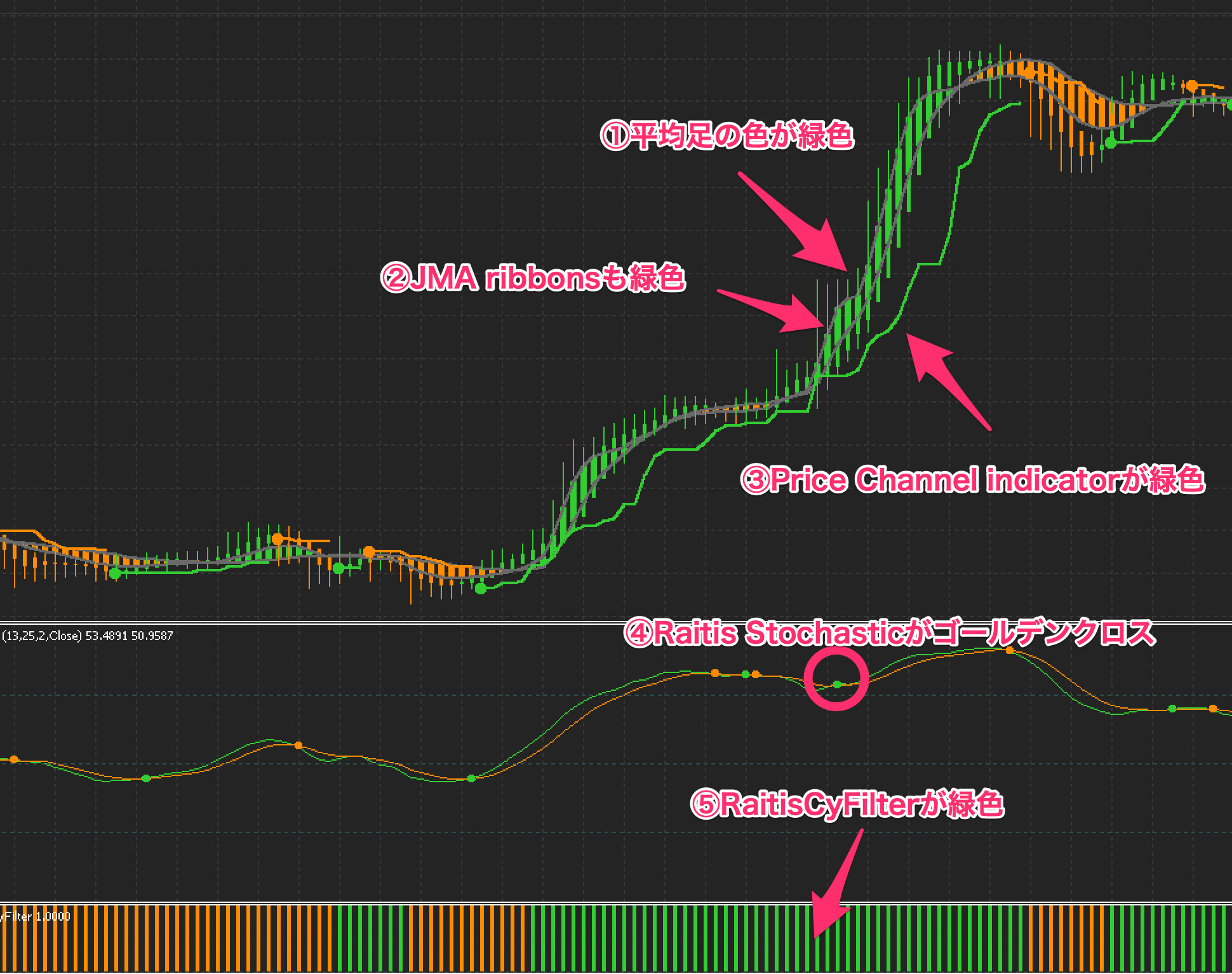 FX手法　Raitis Trading System