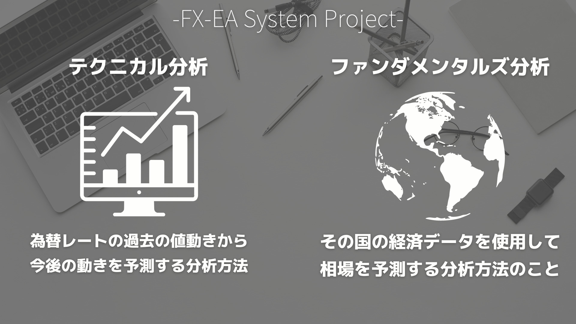 FX　テクニカル分析　ファンダメンタルズ分析