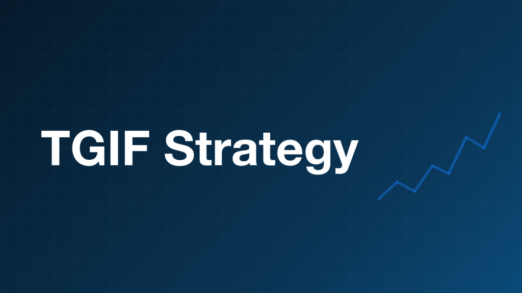 ICTのTGIF Strategy(週末前の値動き戦略)を説明する記事のアイキャッチ画像
