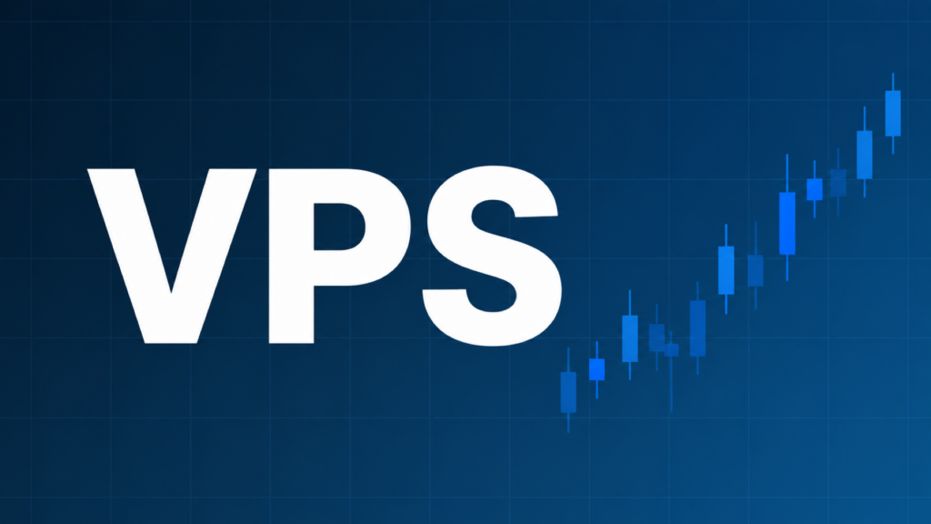 ネイビー×ブルーの背景に白文字でVPSと書かれたFX自動売買VPS解説記事のアイキャッチ画像