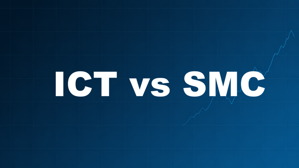 ICTトレードとSMC(スマートマネーコンセプト)の違いを表すアイキャッチ画像